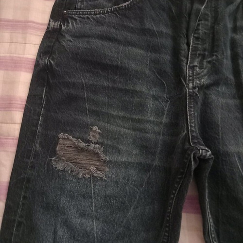 Pull & Bear men's black jeans new, size M