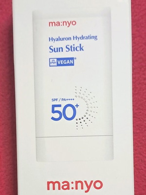Ma:nyo Hyaluron Hydrating Sun Stick SPF 50+ PA++++ brand new
