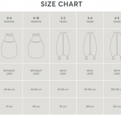 Kikka Boo Sleeping Bag with Legs 2 tog for 3-4 Years New