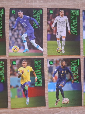 Panini Top Class 2023 trading cards used, set of 36 different