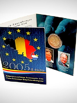 Belgium 2 Euro commemorative coin 2005 new
