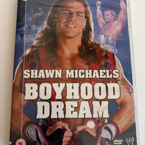 WWE Shawn Michaels Boyhood Dream 2005 Silver Vision DVD used, good condition