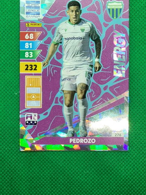 Pedrozo Panini Greek Superleague 2024-25 card in excellent condition