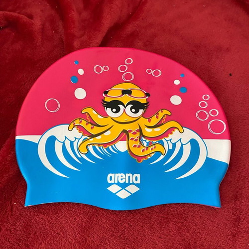 Arena kids swimming cap like new with octopus design