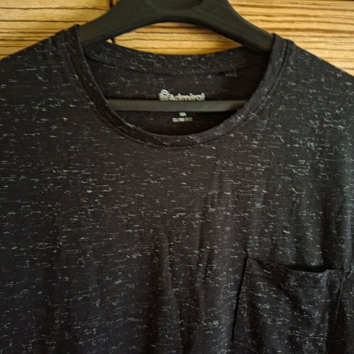 Admiral slim fit black t-shirt used, size M