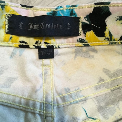 Juicy Couture floral shorts like new, size XS/S, multicolored