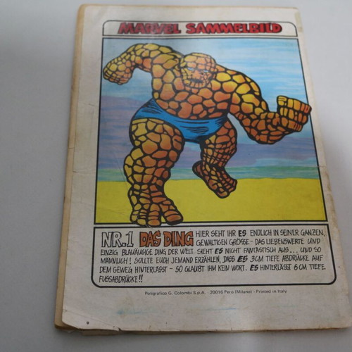 Die Spinne 2 Marvel comic Spiderman used, German language