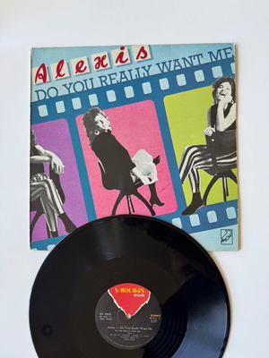 Макси сингъл Alexis - Do You Really Want Me, 12", 1986, отлично състояние