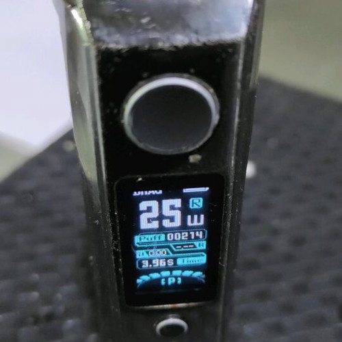 Voopoo Drag Plus Chrome 21700 used vape mod