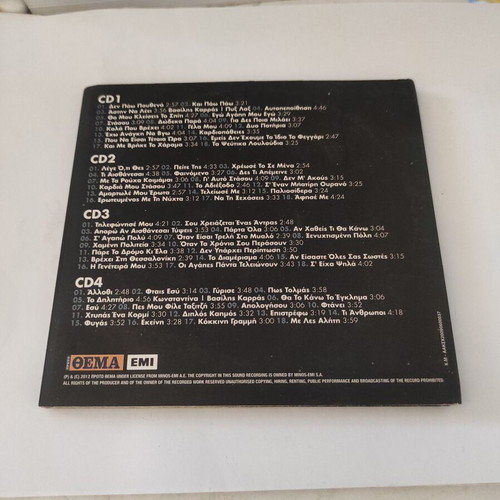 Vasilis Karras Best Of 4xCD like new, laiko