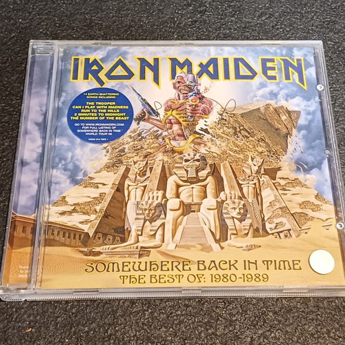 Iron Maiden Somewhere Back In Time CD used, heavy metal