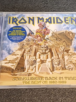 Iron Maiden Somewhere Back In Time CD used, heavy metal