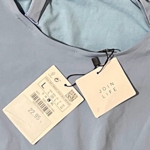 Zara one-piece swimsuit light blue size L new