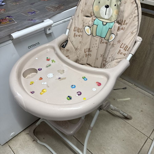 Lorelli baby high chair with bear design