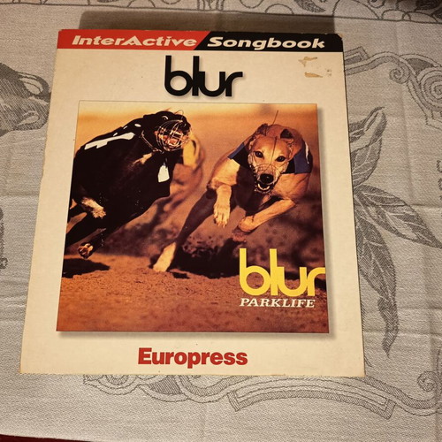 Blur Parklife Interactive Songbook PC cd-rom like new