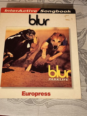 Blur Parklife Interactive Songbook PC cd-rom like new