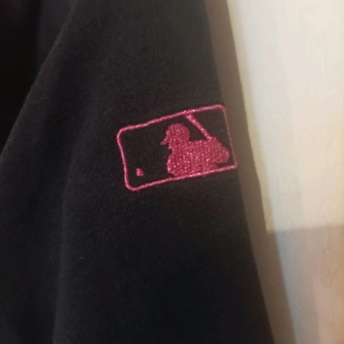 Yankees sweatshirt used, size XS, black with pink details