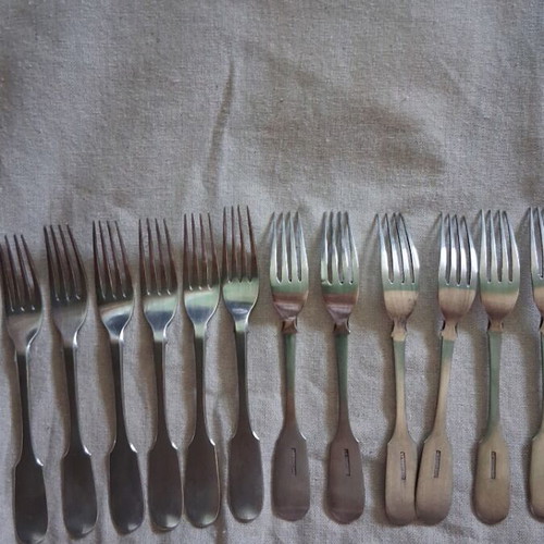 Forks Atziteri Vintage Alpaca Set of 12 like new