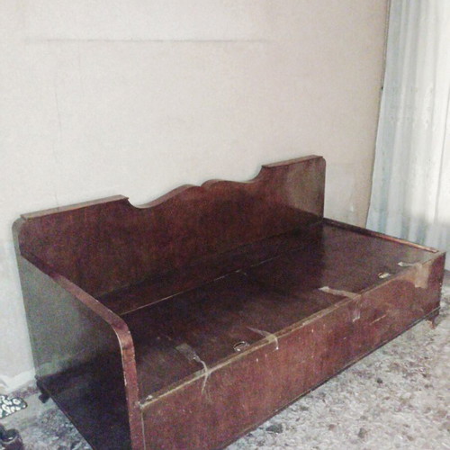 Divan chest used with storage space