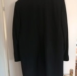 Bitsiani coat used, black, wool, lined