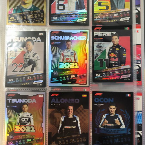 Formula 1 Topps Turbo Attax 2021 cards pack of 344, like new