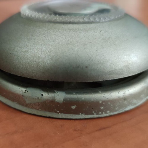 Honeywell Vintage Round Thermostat T87 with Wall Subbase used