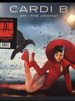 Cardi B Am I The Drama? 2 Vinyl LP like new, limited edition