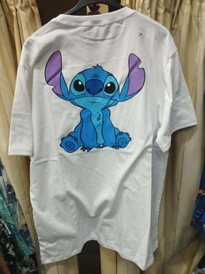 Stich men's short-sleeve t-shirt white cotton new, sizes M-XXL