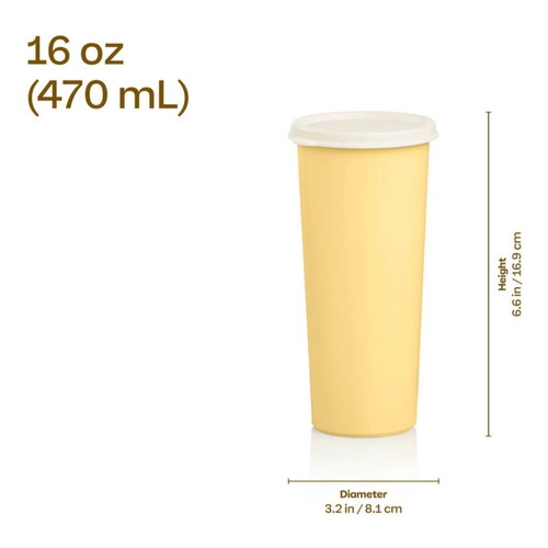 Tupperware vintage set of 4 children's cups 470ml