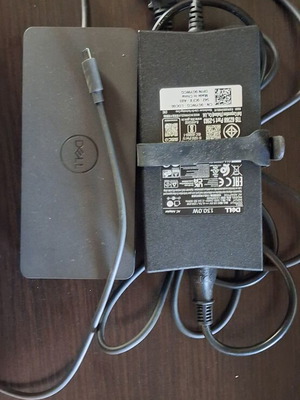 Dell UD22 Docking Station σαν καινούργιο με USB-C και παροχή ρεύματος Dell