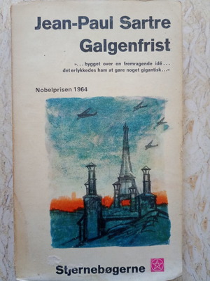 Galgenfrist by Jean-Paul Sartre used Danish edition