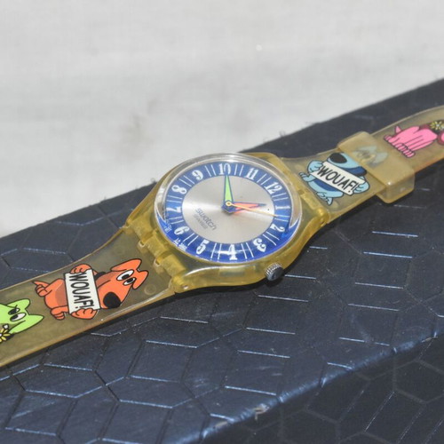 Swatch AG 2002 vintage watch like new, colorful, functional