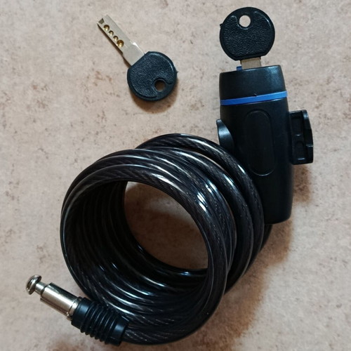 Bicycle lock with two keys like new