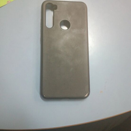 Redmi Note 8T velvet phone case used, black