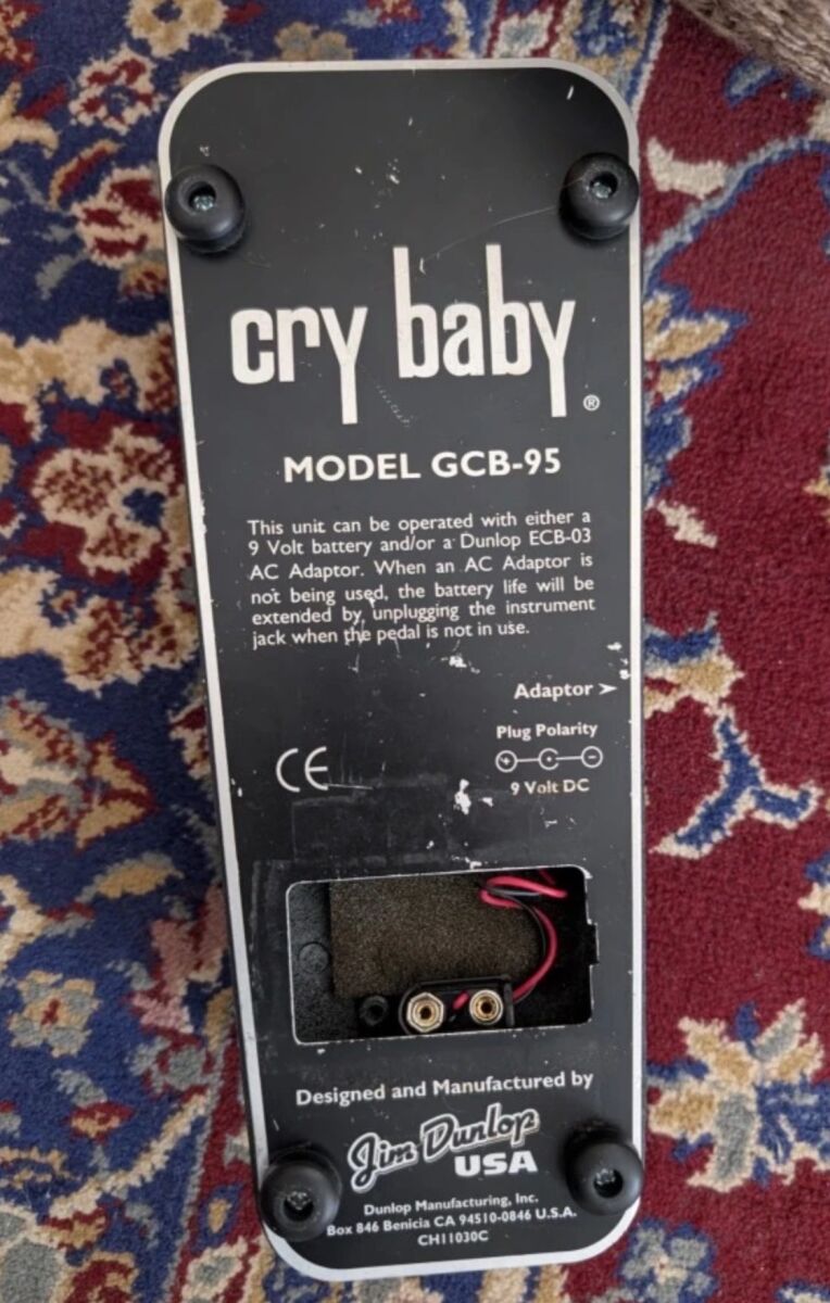 Dunlop CryBaby GCB-95 Wah Pedal used,… - € 60,00 - Vendora.cy