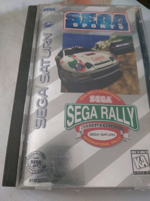 Sega Saturn Sega Sports Sega Rally NTSC