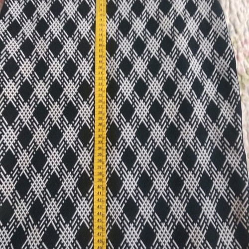 Taifun checked skirt like new, black and white, size S