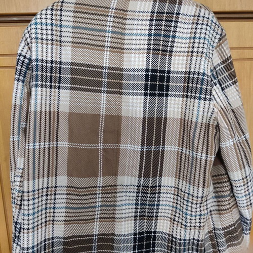 Zara shirt-jacket size XL brown like new