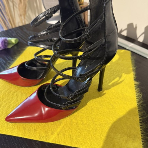 Aldo red high heels size 37 brand new