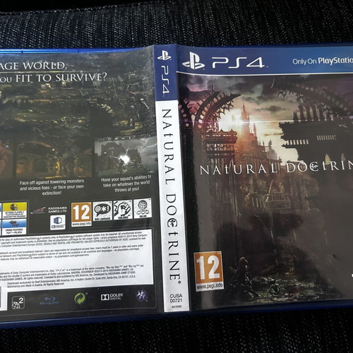 Natural Doctrine PS4 game