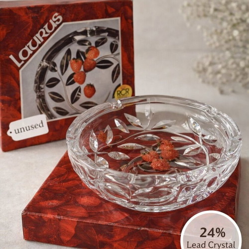 Crystal bowl new with tags, 24% lead crystal