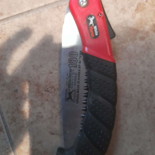 White Horse 180 folding pruning saw new