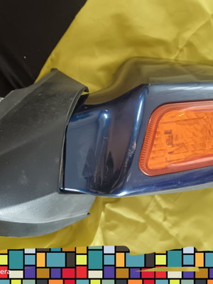 Motorcycle mirror compatible with Suzuki Burgman 650 models, new