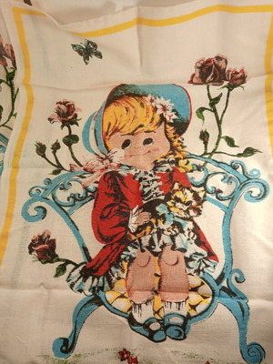 Πετσέτες λινές vintage καινούργιες, σετ 2, 44x69 εκ.