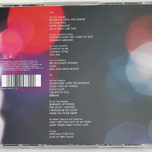 Kylie Minogue Showgirl (Homecoming Live) двоен CD като нов