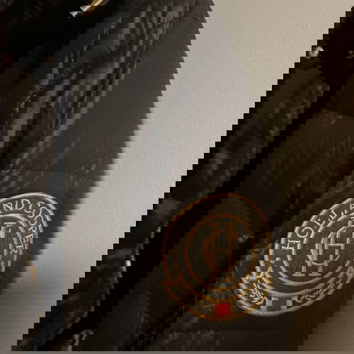 Μπουφάν Holland Cooper μεταχειρισμένο, μέγεθος XS, μαύρο με αποσπώμενη κουκούλα