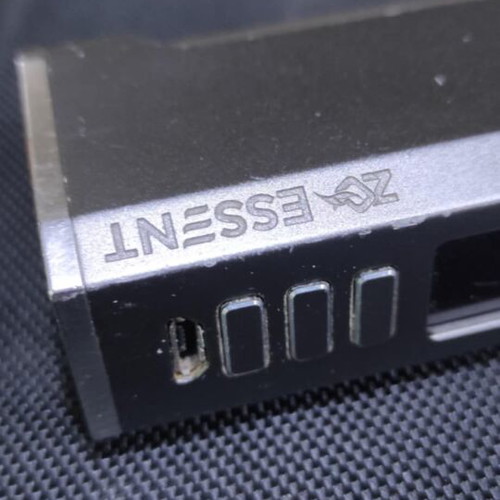 Essent DNA75c Box Mod by ZQ Vapor used, gunmetal
