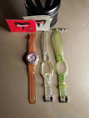 Technomarine Cruise CSX Sport ρολόι μεταχειρισμένο με 3 καουτσούκ μπρασελέδες