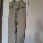 H&M jumpsuit like new, gray and beige, XS