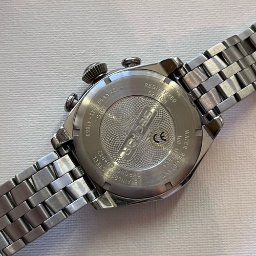 Sector Chronograph 44 mm like new, men's, silver